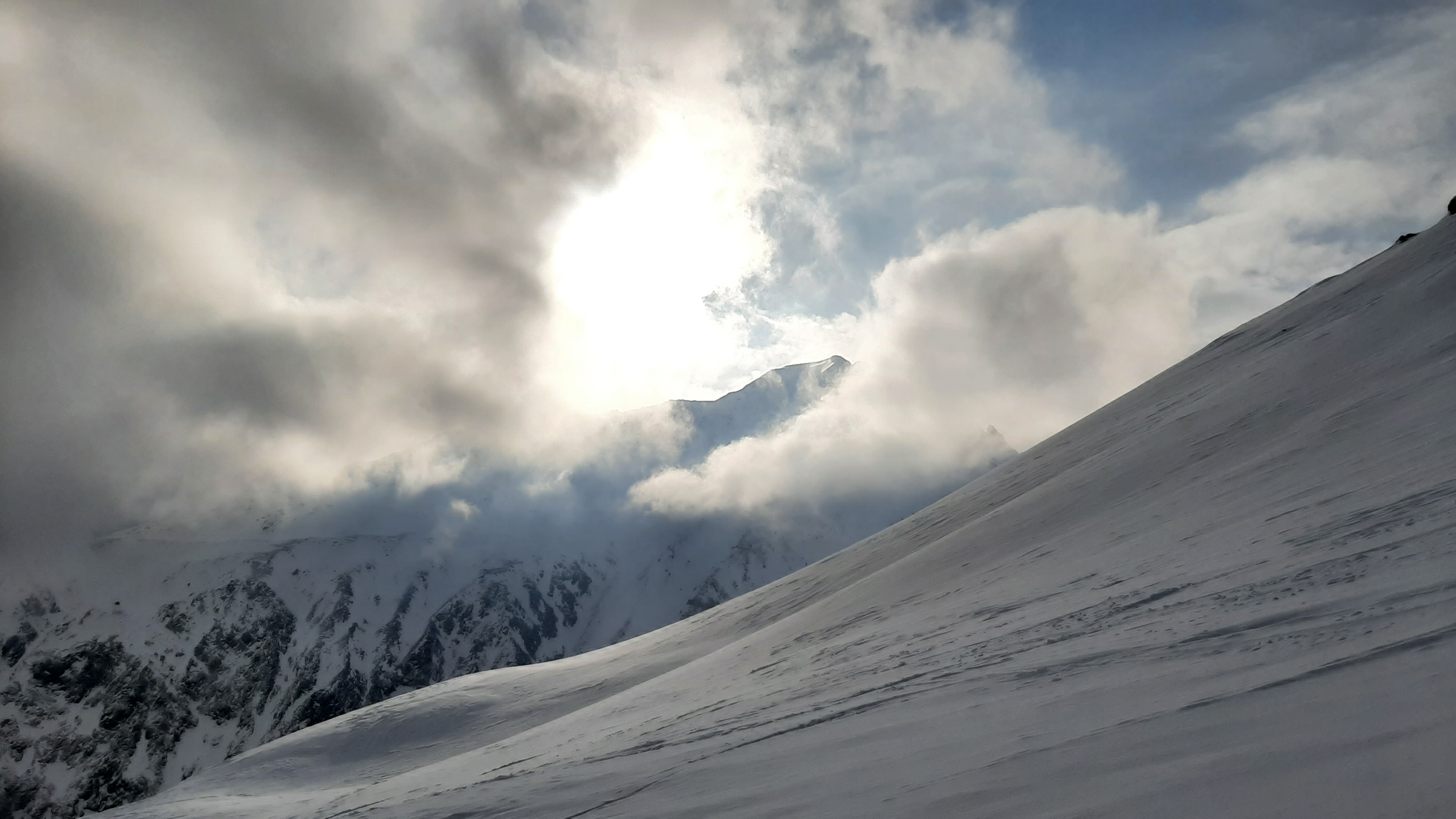 Gotthardpass in Sicht