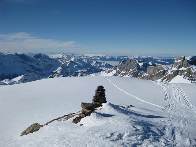 Gipfel-Steimandli auf dem Wissigstock